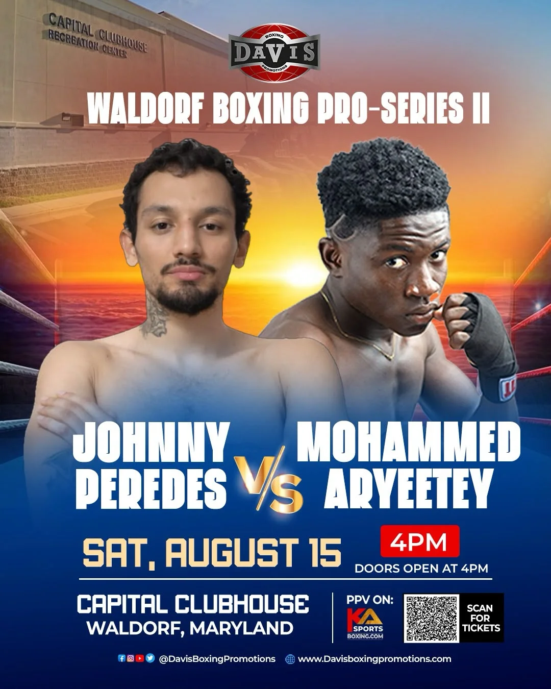 Aryeetey Ends Paredes’ Unbeaten Run With Dominant Decision Victory in Waldorf